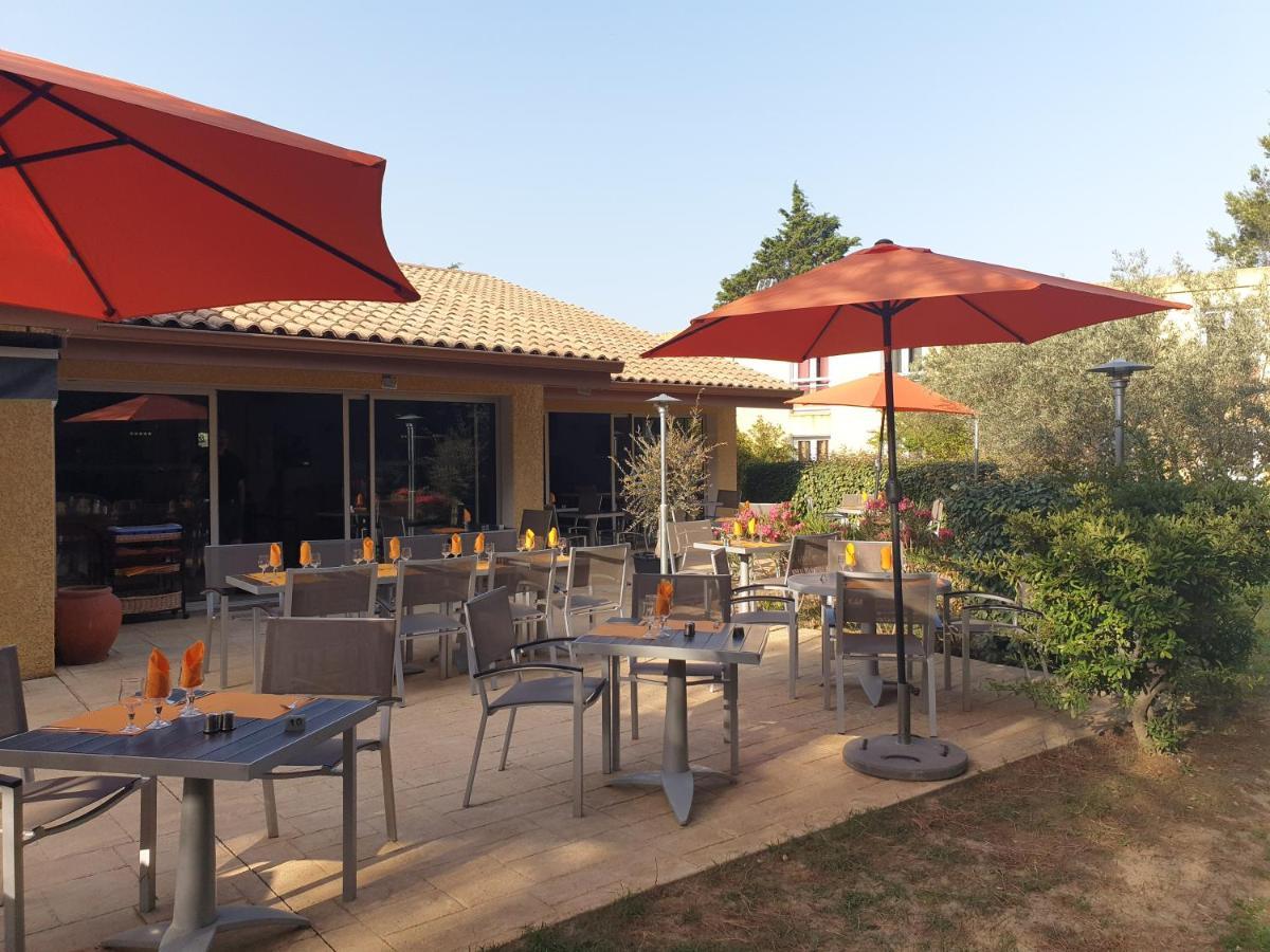 Hotel Restaurant Le Mas De L'Olivier Pont-Saint-Esprit Bagian luar foto
